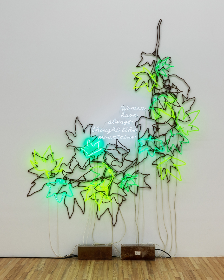 Andrea Bowers, Ecofeminist Sycamore Branches: Women Have Always Thought Like Mountains, 2019