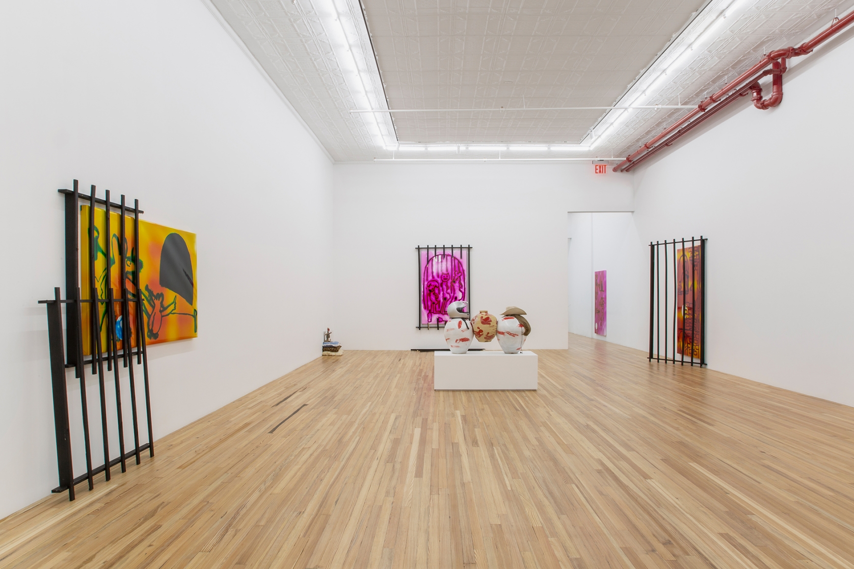 Exhibition View, Hadi Fallahpisheh, BLOW-UPS, Andrew Kreps Gallery, New York