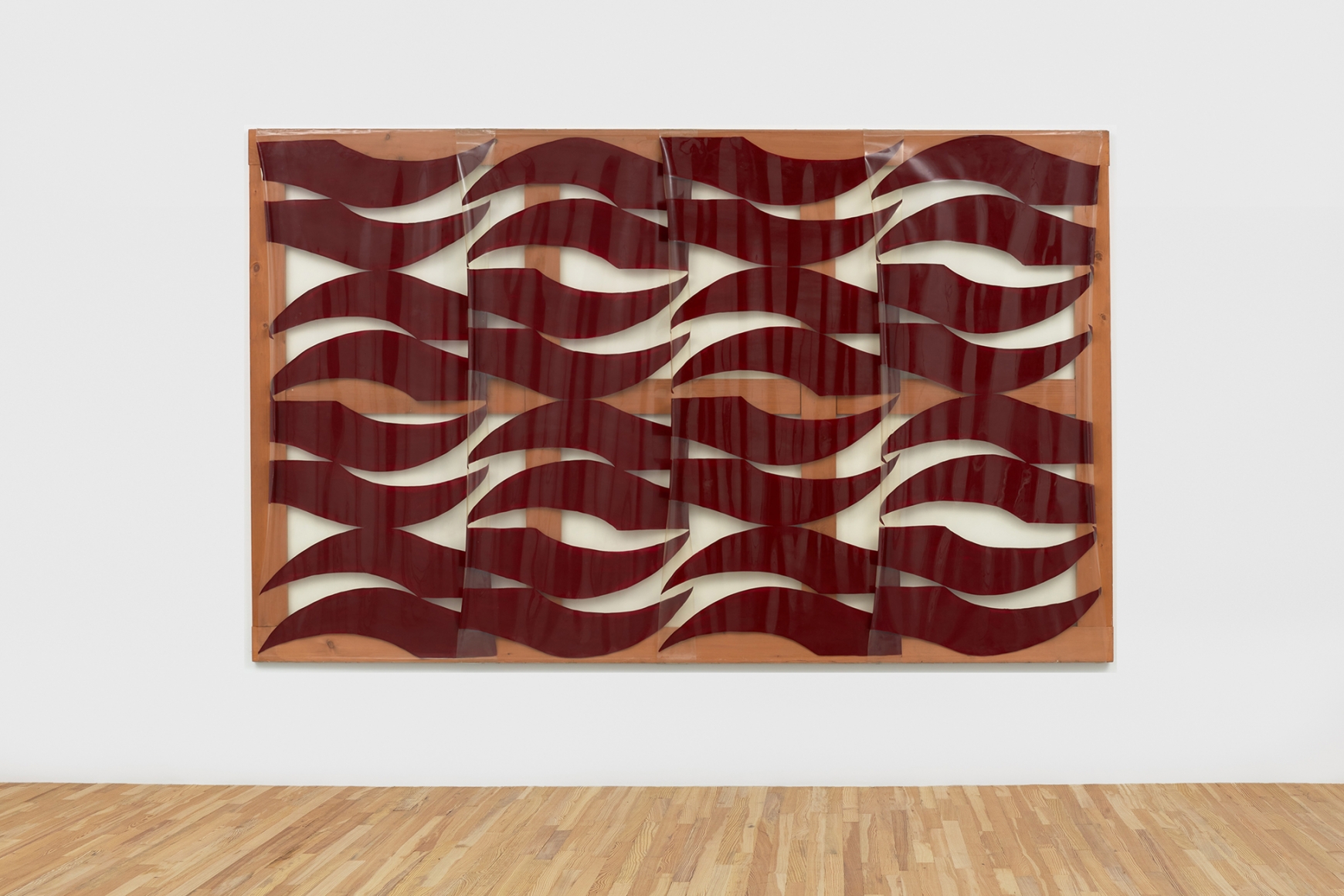 Carla Accardi Grande Rosso Scuro, 1974