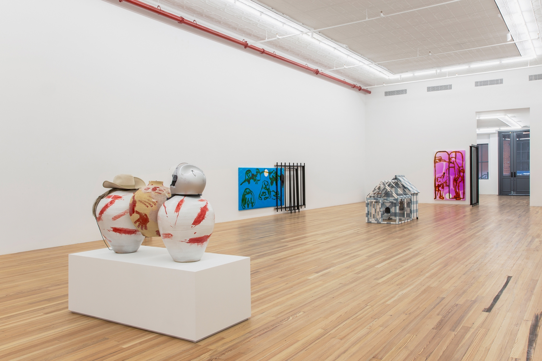 Exhibition View, Hadi Fallahpisheh, BLOW-UPS, Andrew Kreps Gallery, New York