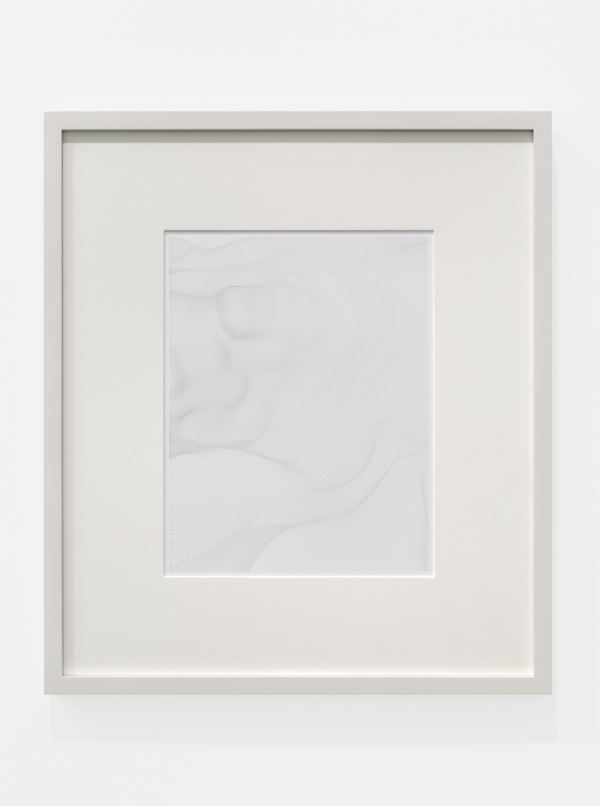 Cheyney ThompsonDrunkInterior(AggregateDeadThing (RedBlueYellow)):2, 2016Silverpoint on clay-coated paper image size: 9 1/4 x 7 1/4 in (23.5 x 18.4 cm); frame: 15 3/4 x 13 3/4 x 3/4 in (40 x 34.9 x 1.9 cm)