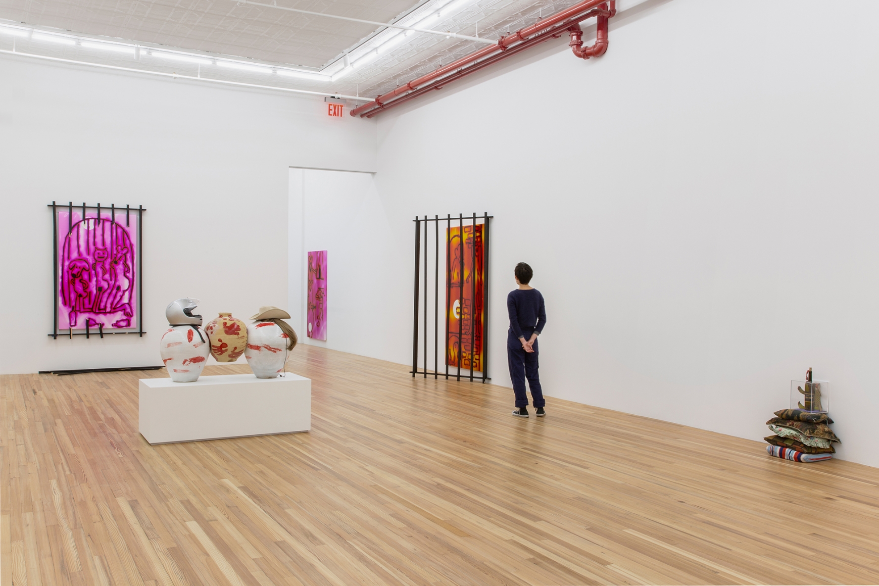 Exhibition View, Hadi Fallahpisheh, BLOW-UPS, Andrew Kreps Gallery, New York