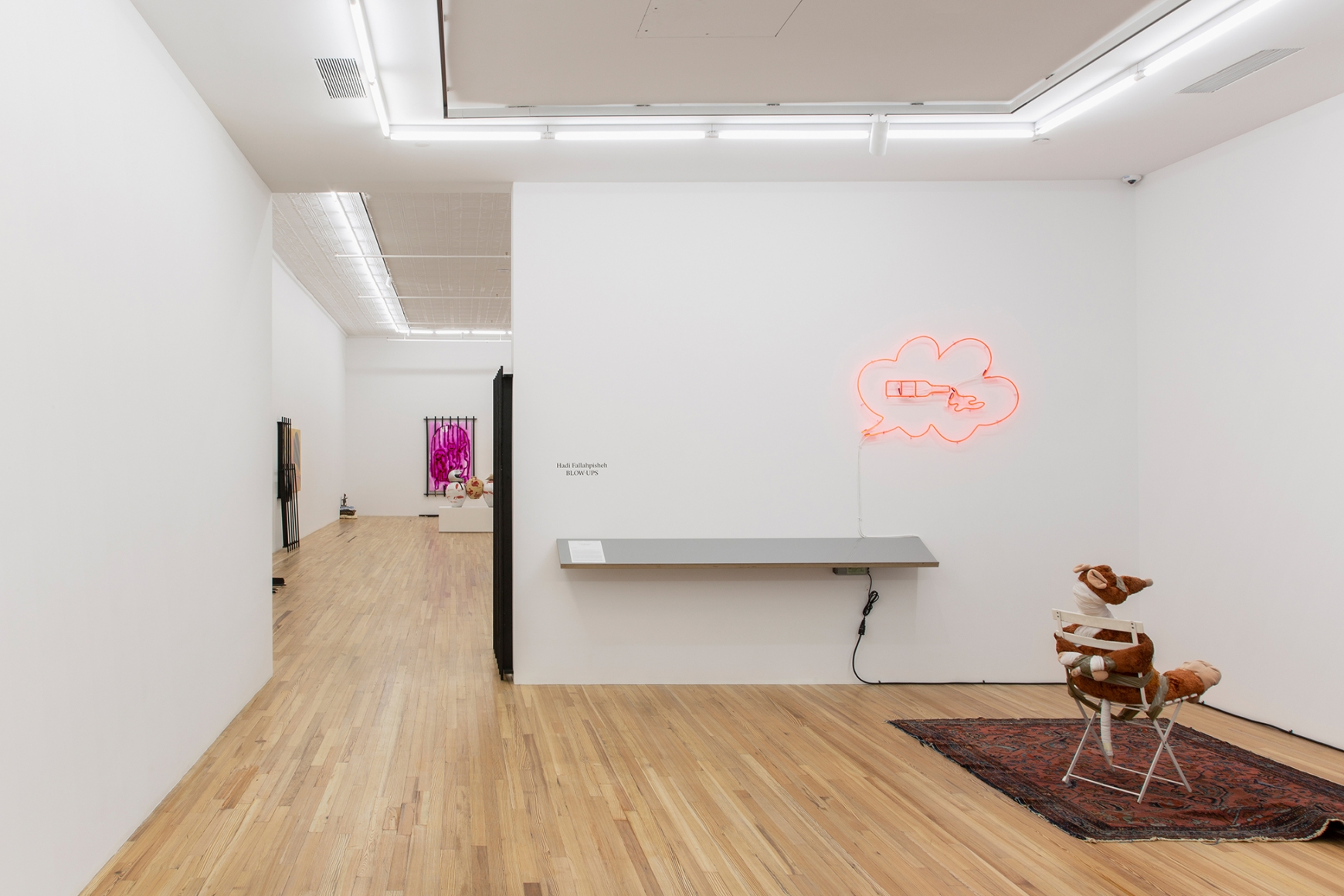 Exhibition View, Hadi Fallahpisheh, BLOW-UPS, Andrew Kreps Gallery, New York