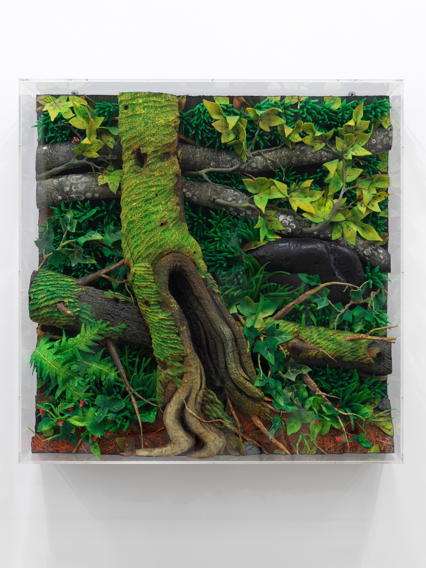 DETAIL: Piero GilardiSottobosco, 2008Polyurethane foam39 3/8 x 39 3/8 x 8 11/16 in (100 x 100 x 22 cm)
