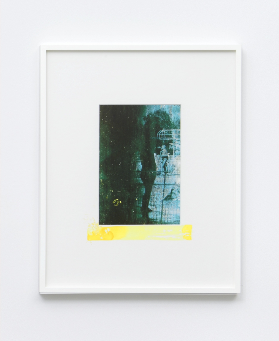 Goshka Macuga, Frame for Tichý 19 (touch of yellow), 2013