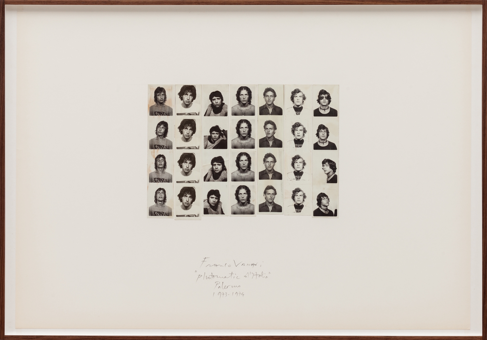 Franco Vaccari Photomatic d'Italia (Palermo), 1973-74