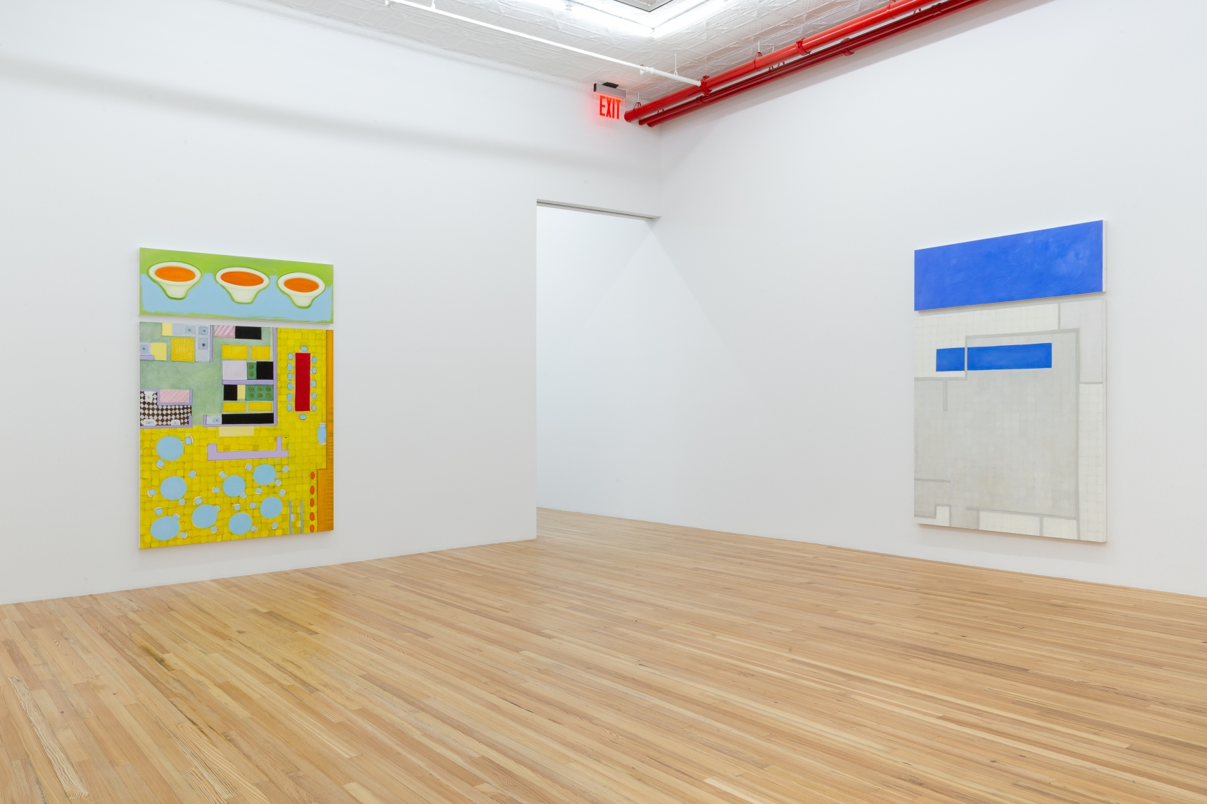 Kim Dingle, Restaurant Mandalas, September 8 - October 17, Andrew Kreps Gallery, New York