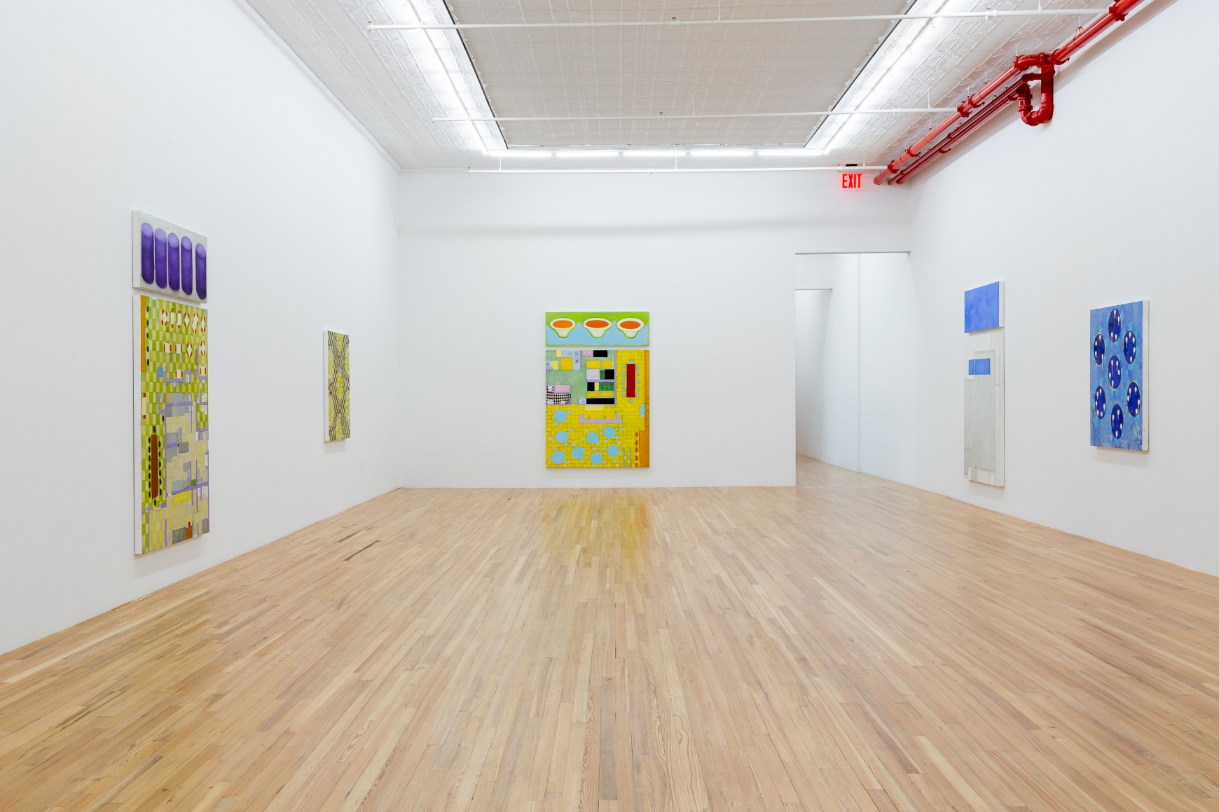 Kim Dingle, Restaurant Mandalas, September 8 - October 17, Andrew Kreps Gallery, New York