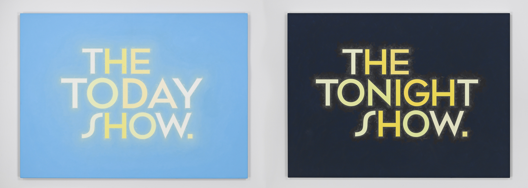 Ricci Albenda THE TONIGHT SHOW. THE TODAY SHOW. (after unknown artist ca. 1989), 2015