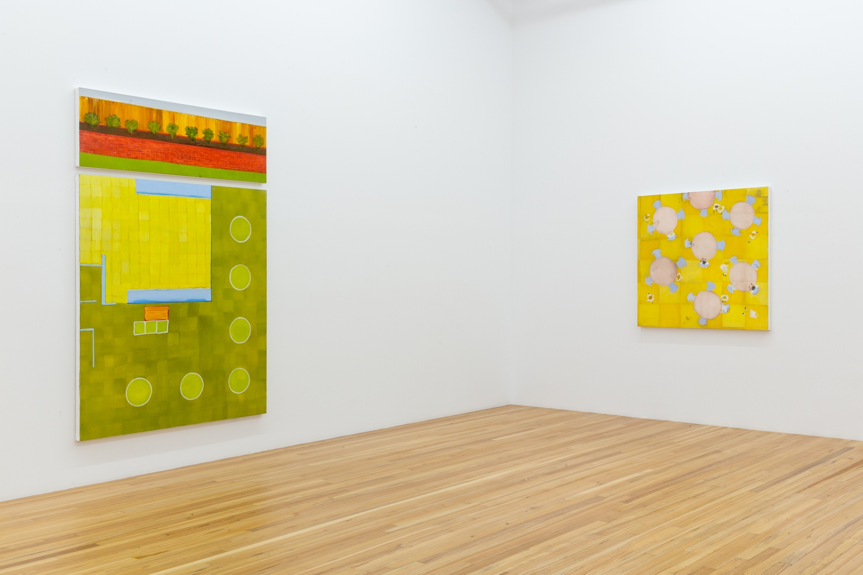 Kim Dingle, Restaurant Mandalas, September 8 - October 17, Andrew Kreps Gallery, New York
