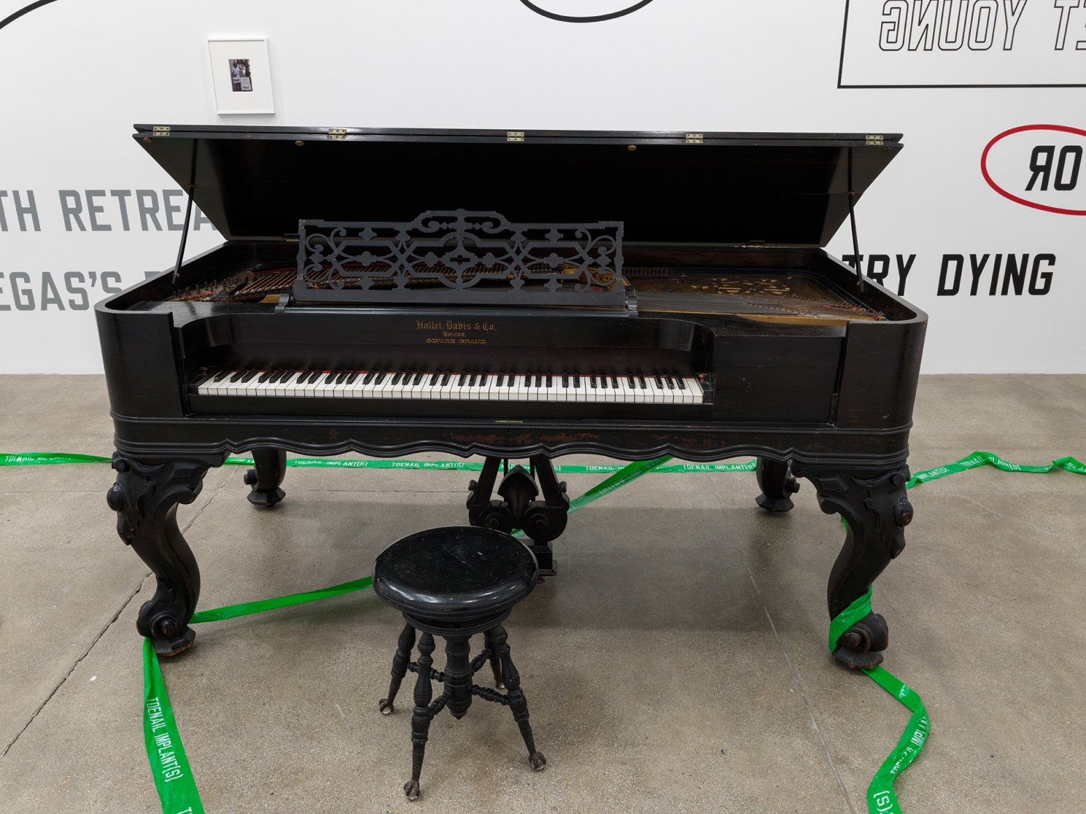 Darren Badermy father's pianoDimensions variable