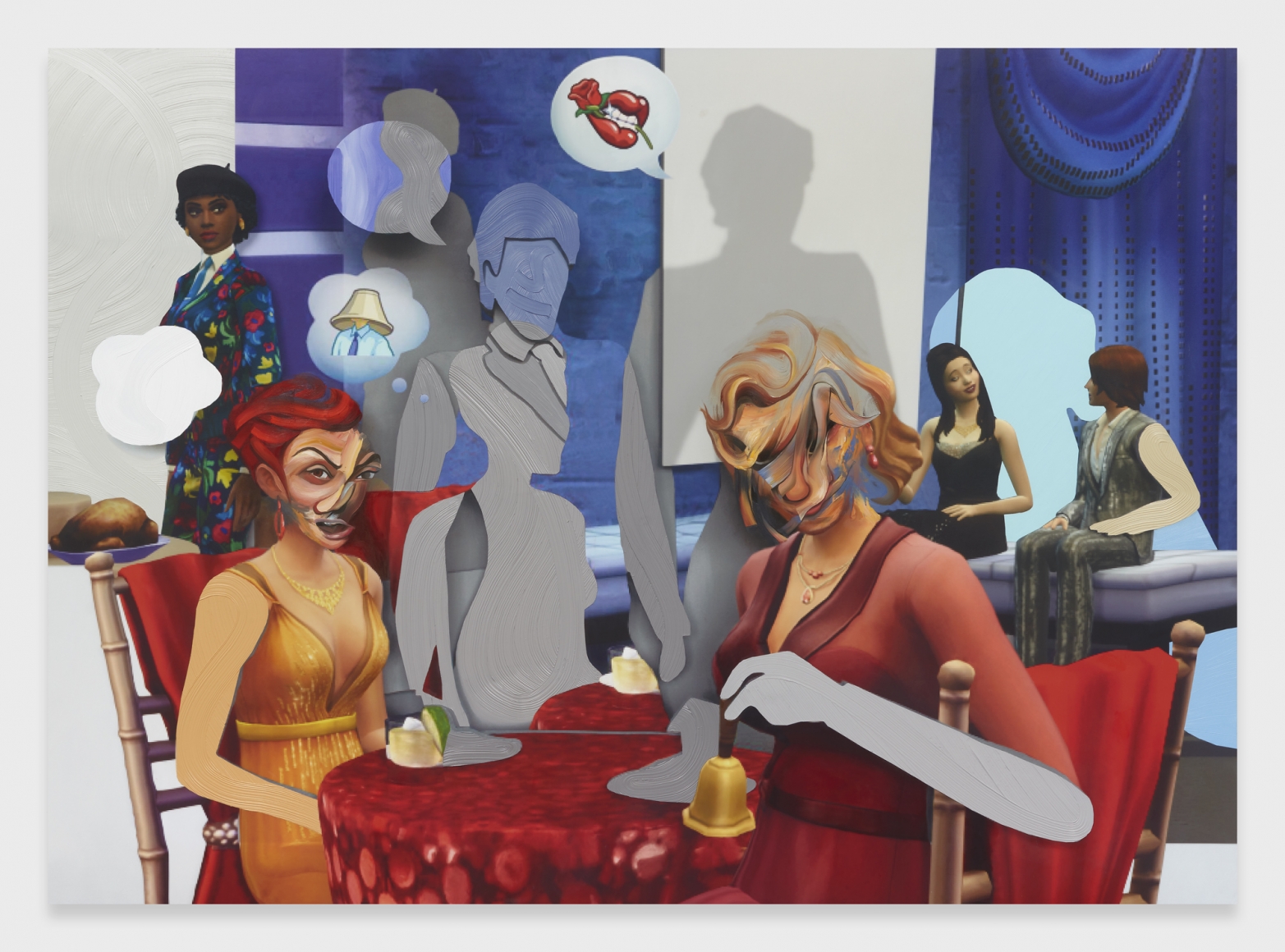 Pieter Schoolwerth, Shifted Sims #14 (Luxury Party Stuff)