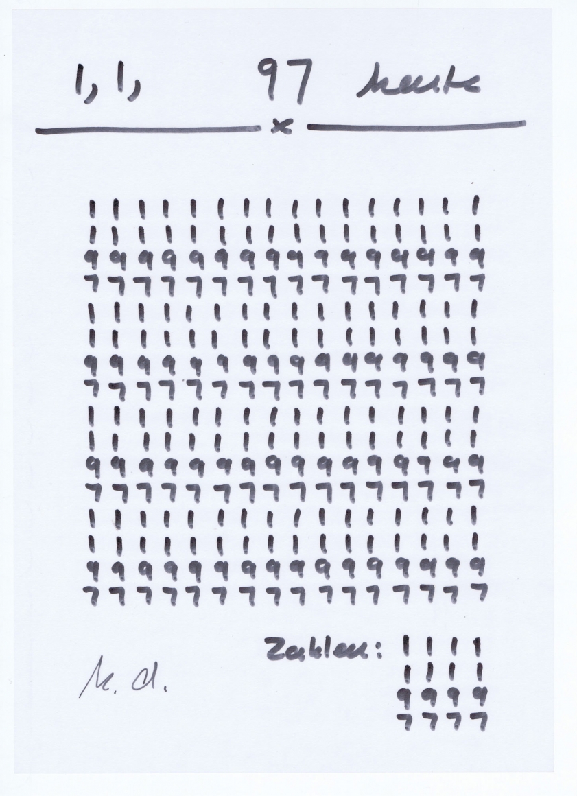 Hanne Darboven, Europa 97