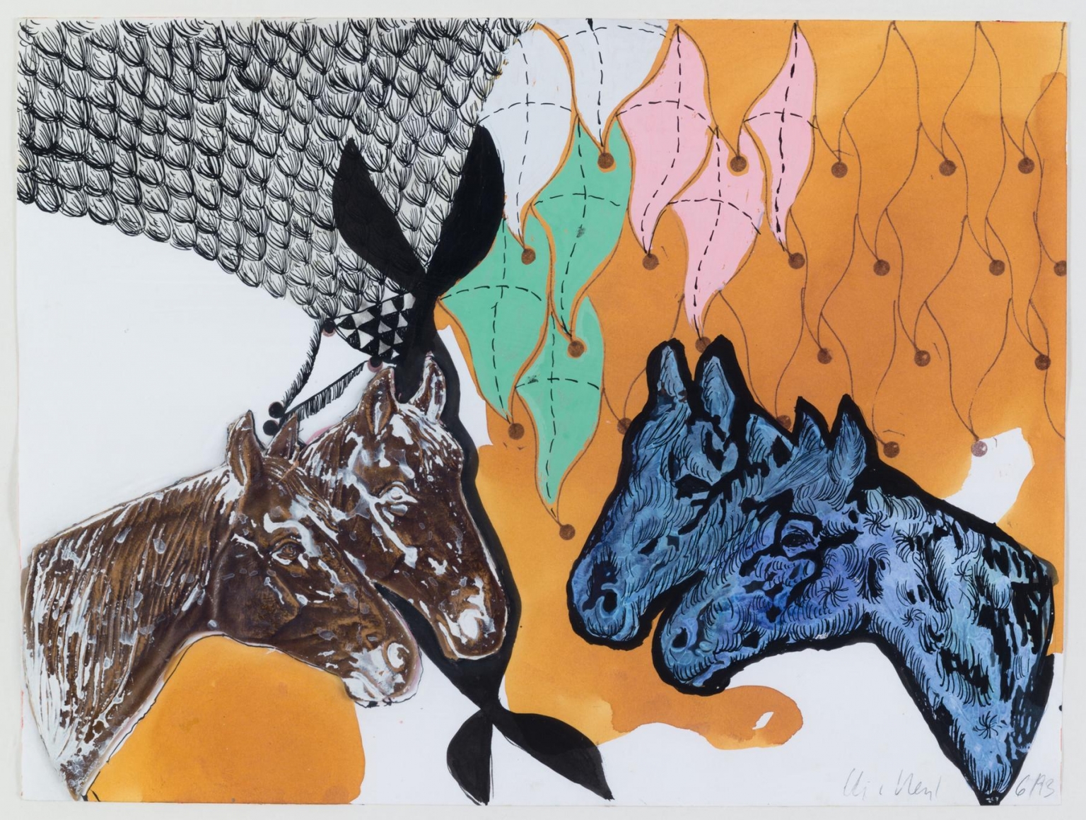 Düsseldorf Paintings from the early 90s Charline von Heyl