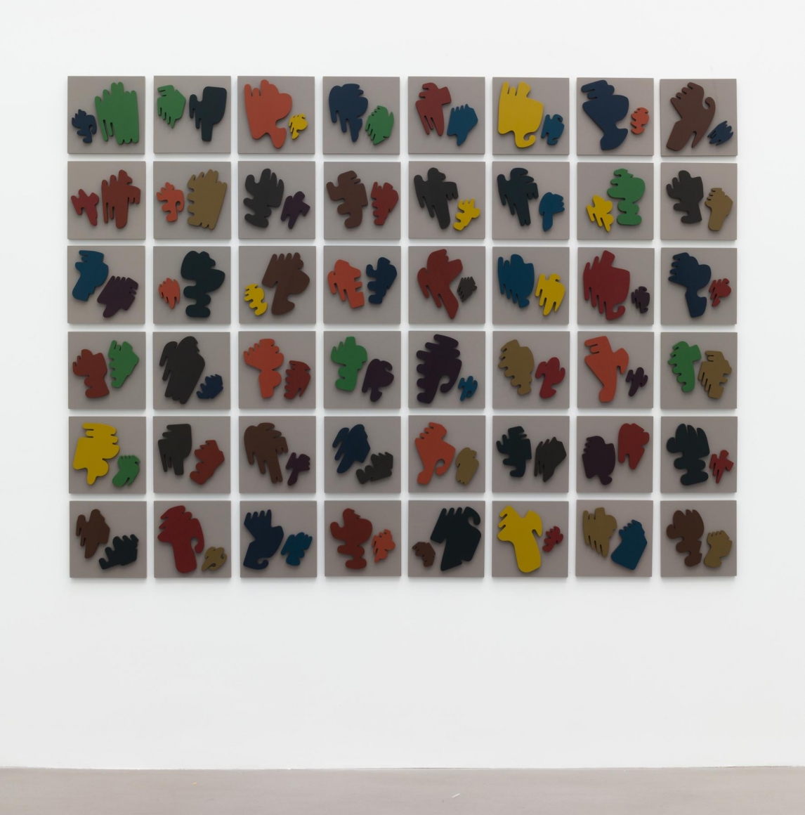 Allan McCollum The Shapes Project: Collection of Forty-eight Perfect Couples
