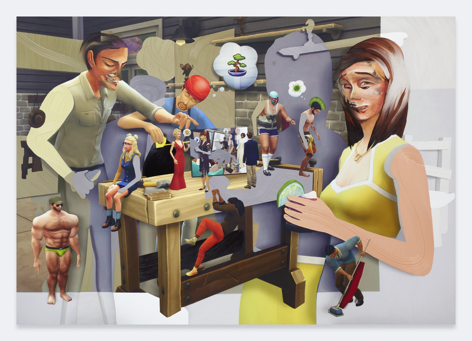 Pieter Schoolwerth, Shifted Sims #15 (Tiny Living)