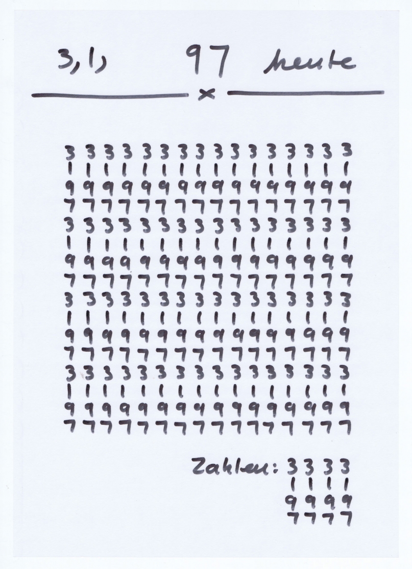 Hanne Darboven, Europa 97