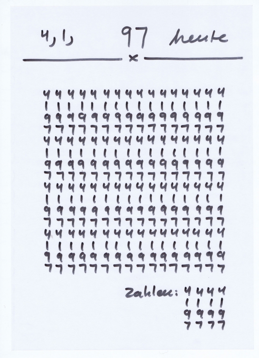 Hanne Darboven, Europa 97