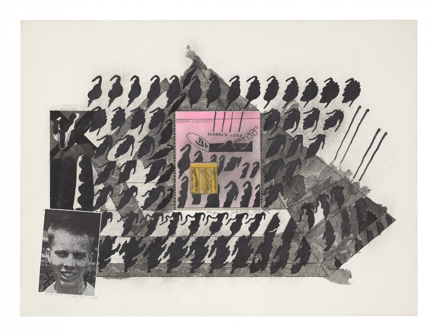 Ray Johnson, Buddha’s Legs