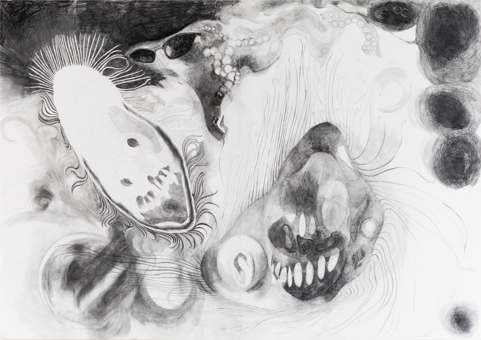 Georgia Gardner Gray, Two Bacteria, 2019