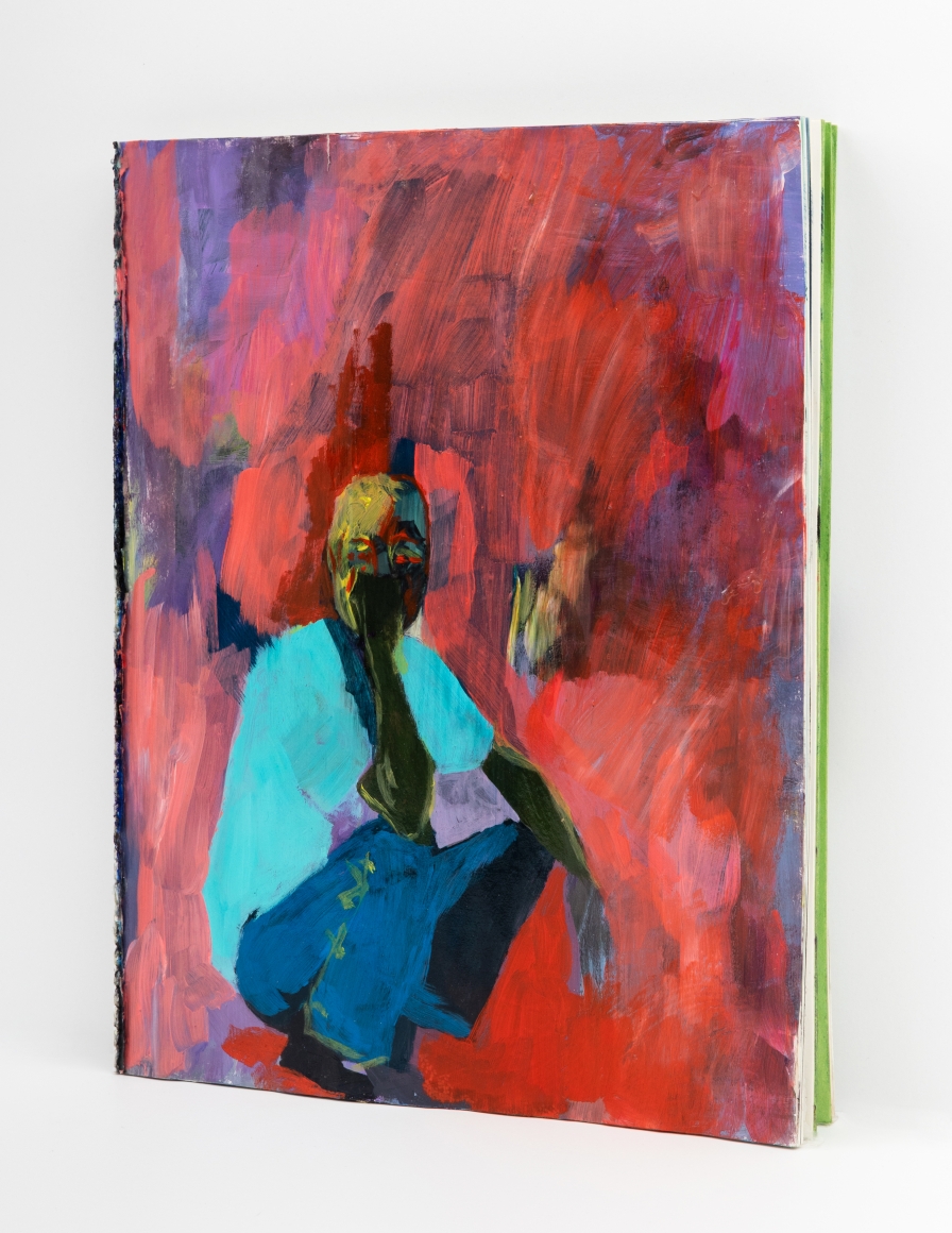 Georgia Gardner Gray, Squatting Man I, 2019