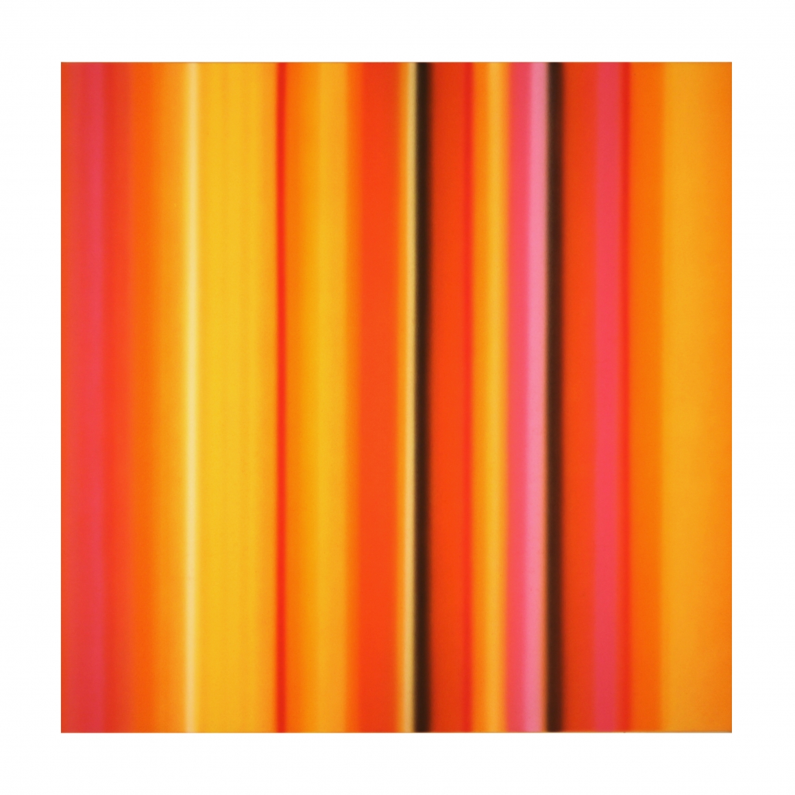 Tim Bavington, Tangerine, 2017
