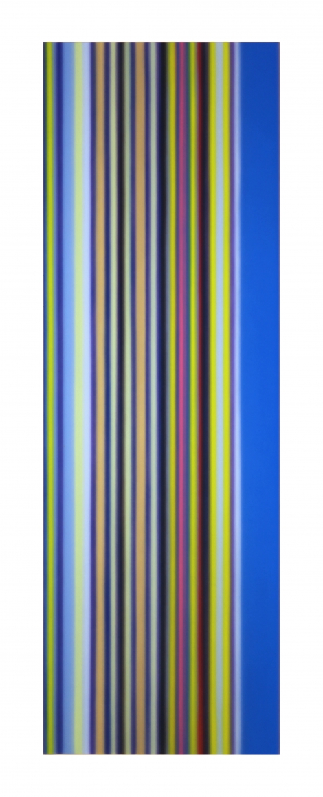 Tim Bavington, (baby) Blue, 2017