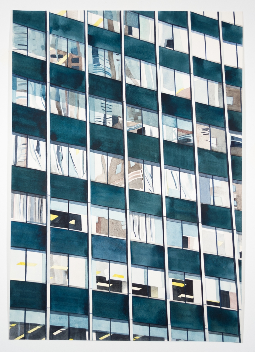 Amy Park, Midtown Office (Green + Grid), 2017