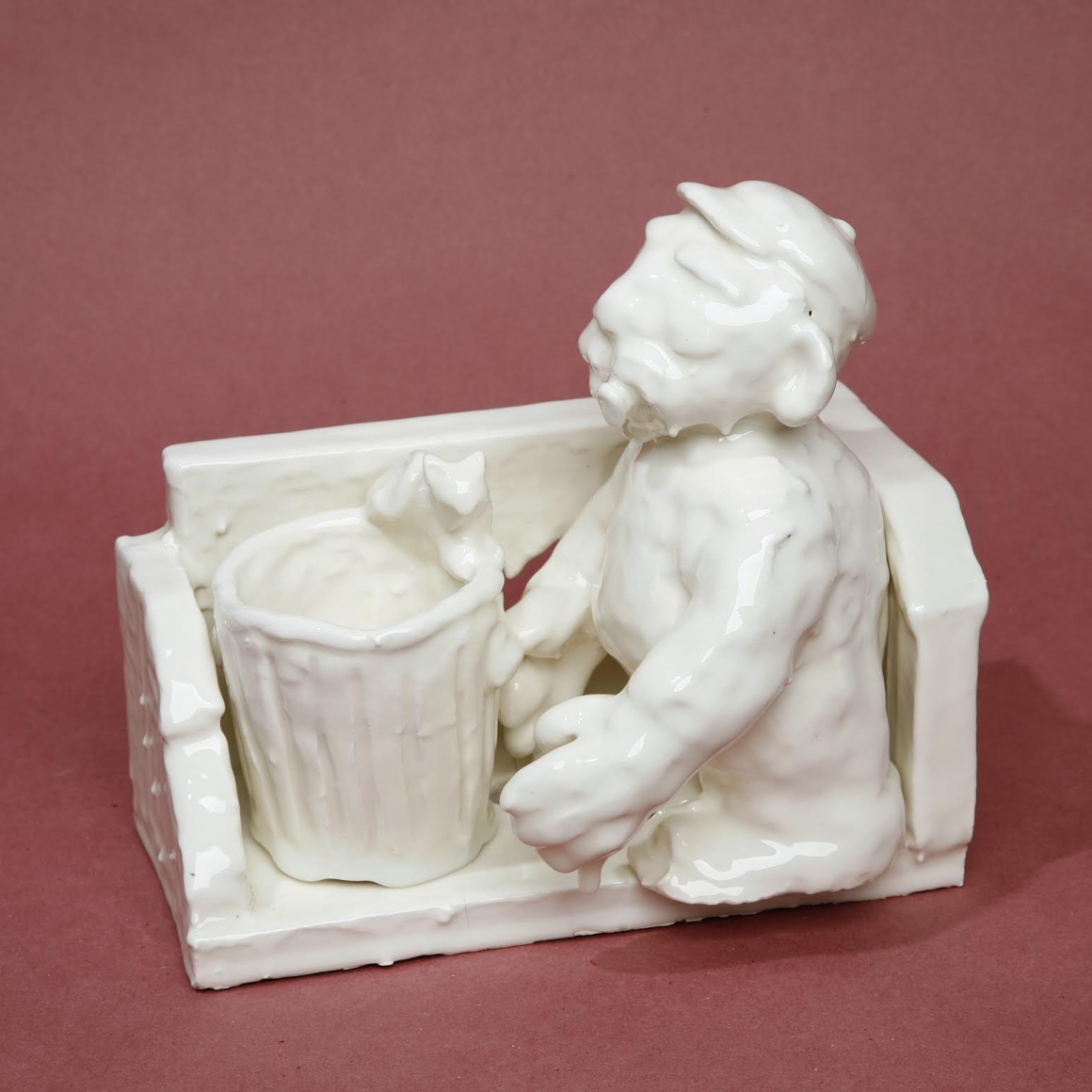Jeffry Mitchell, Garbageman and Alley Cat, 2015