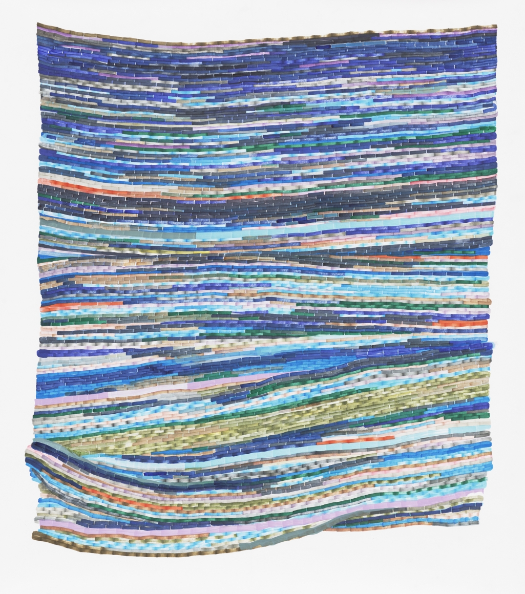 Carly Glovinski, Seaweed Rag Rug, 2019