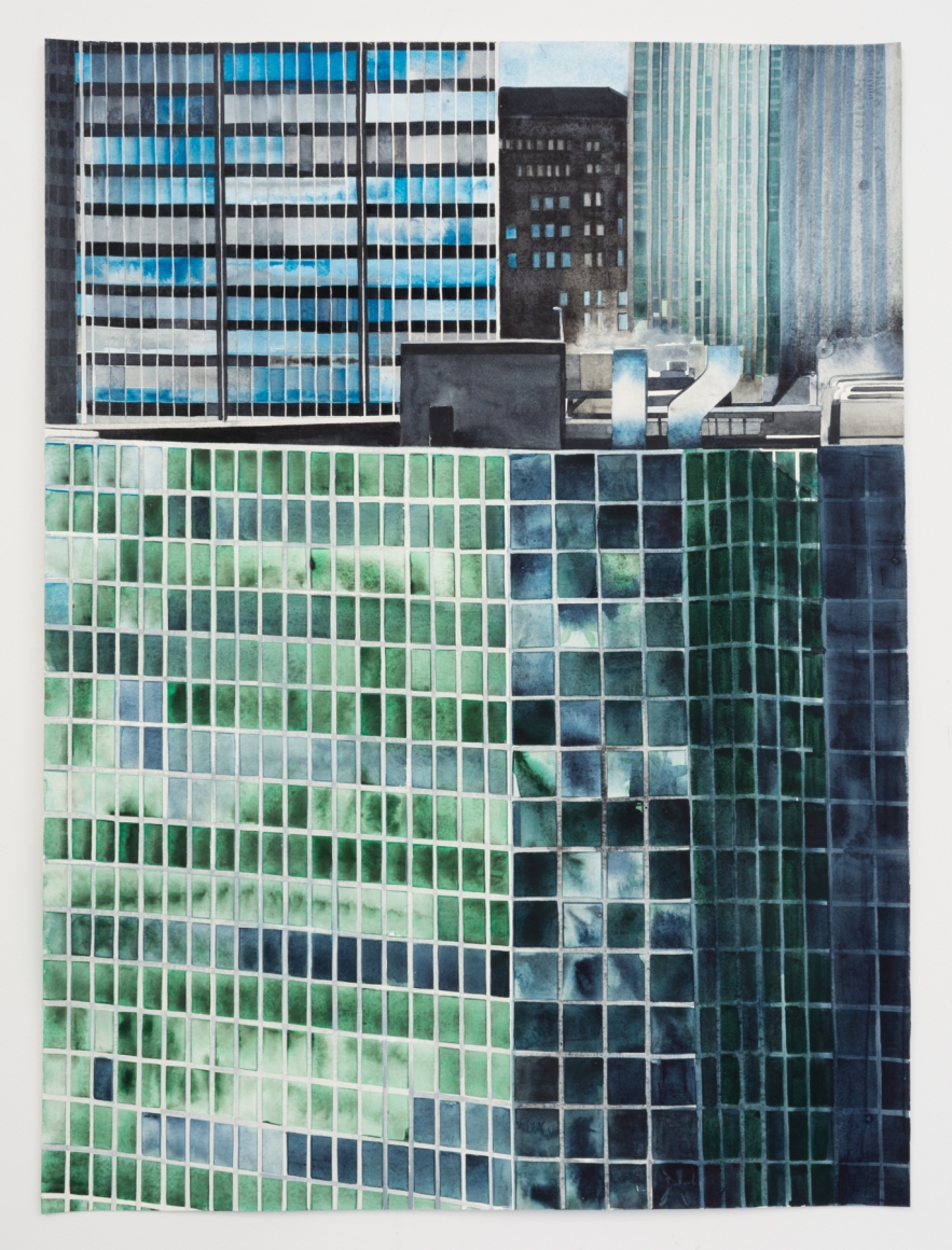 Amy Park, Winter Midtown View from 432 Park Ave. NYC #2, 2021