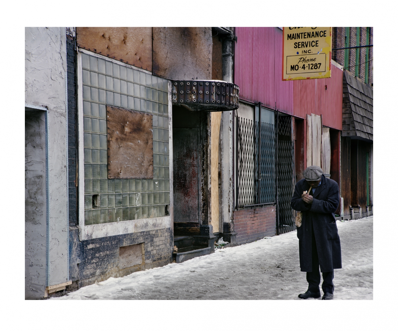 Chicago South, 1978, chromogenic print