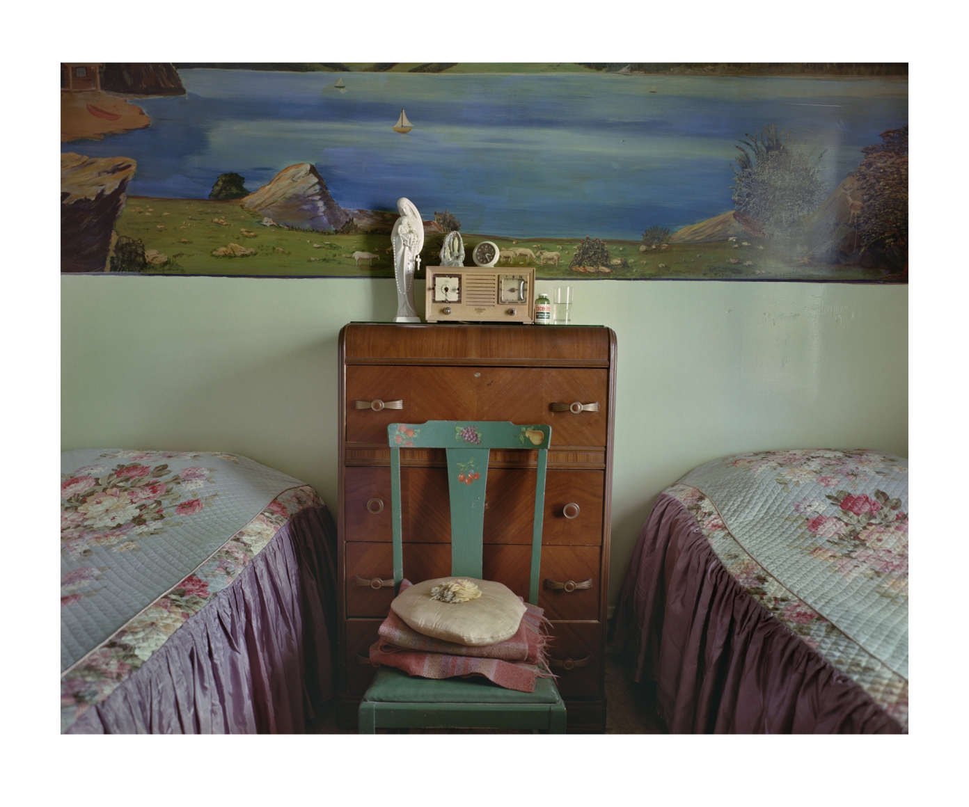Piacenzia's Bedroom, 1973, chromogenic print