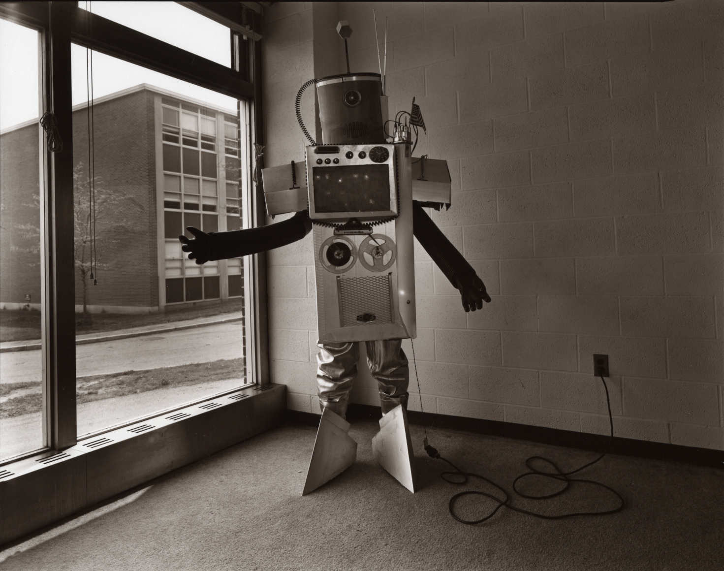 untitled (from the series, Uranium Robots), 1976, vintage gelatin silver print