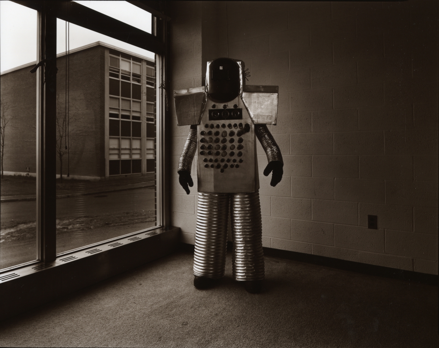 untitled (from the series, Uranium Robots), 1976, vintage gelatin silver print
