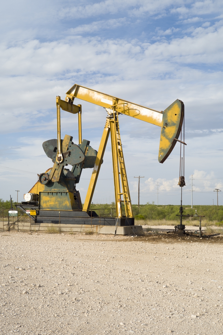 Oil Pump Jacks: Andrews, Texas, from the series, Beneath the Dirt of Great Men