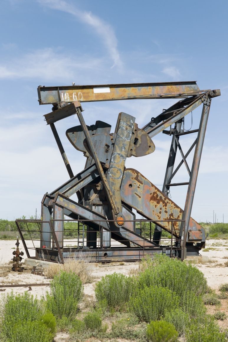 Oil Pump Jacks: Andrews, Texas, from the series, Beneath the Dirt of Great Men