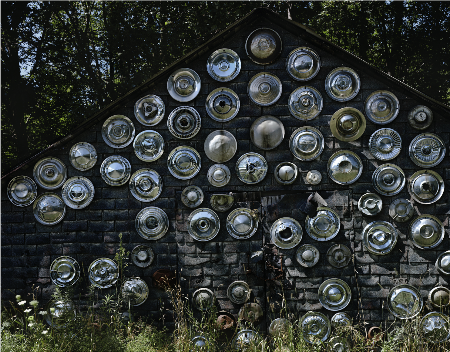 Hubcaps, 2009, digital chromogenic print