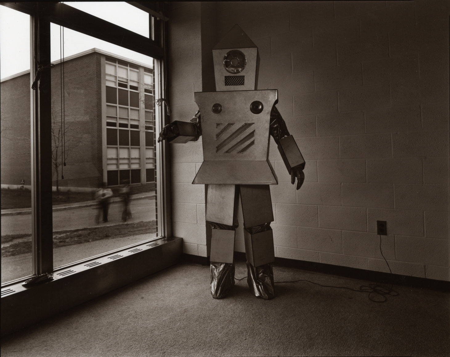 untitled (from the series, Uranium Robots), 1976, vintage gelatin silver print