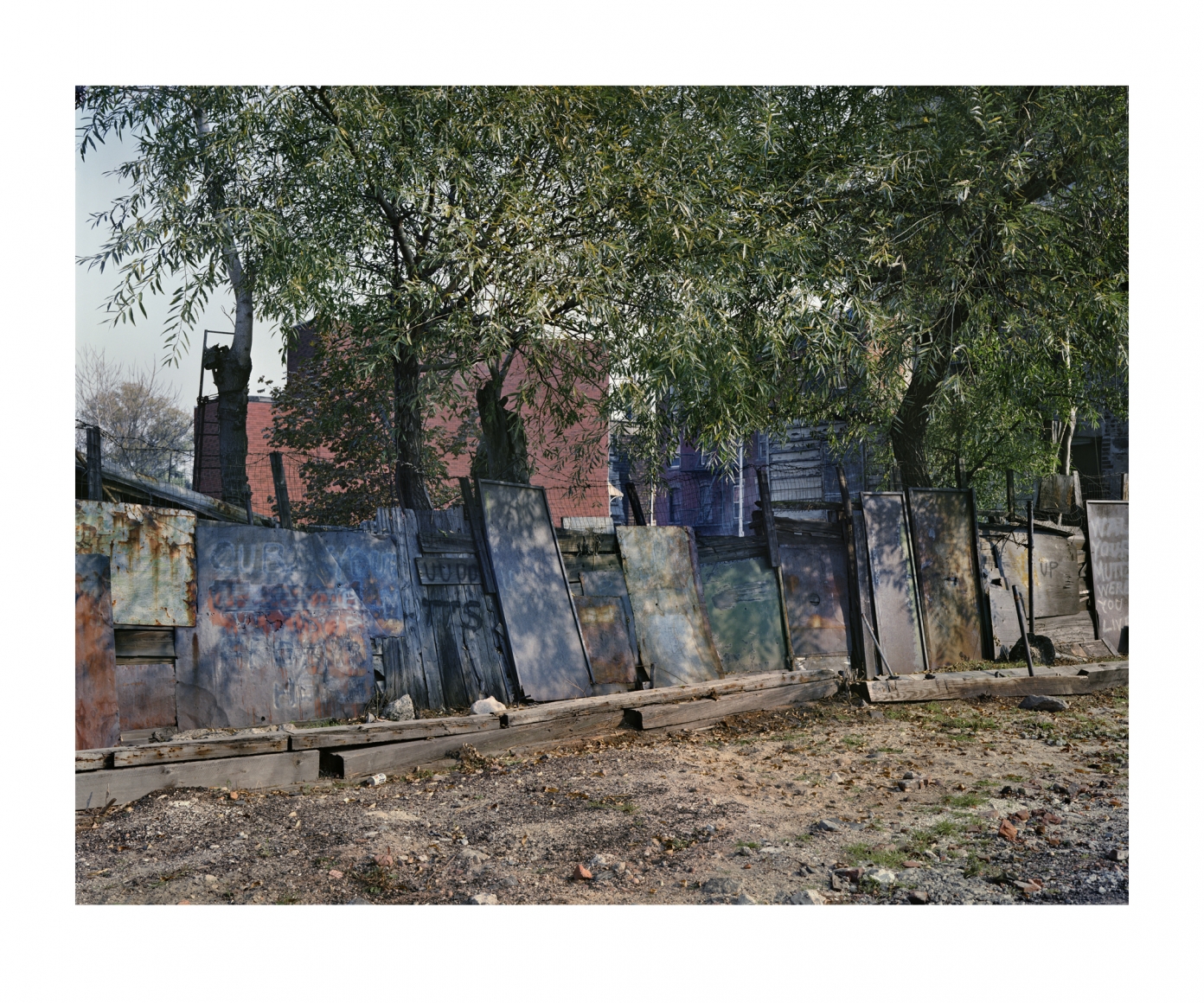 Wall of Doors, 1985, chromogenic print