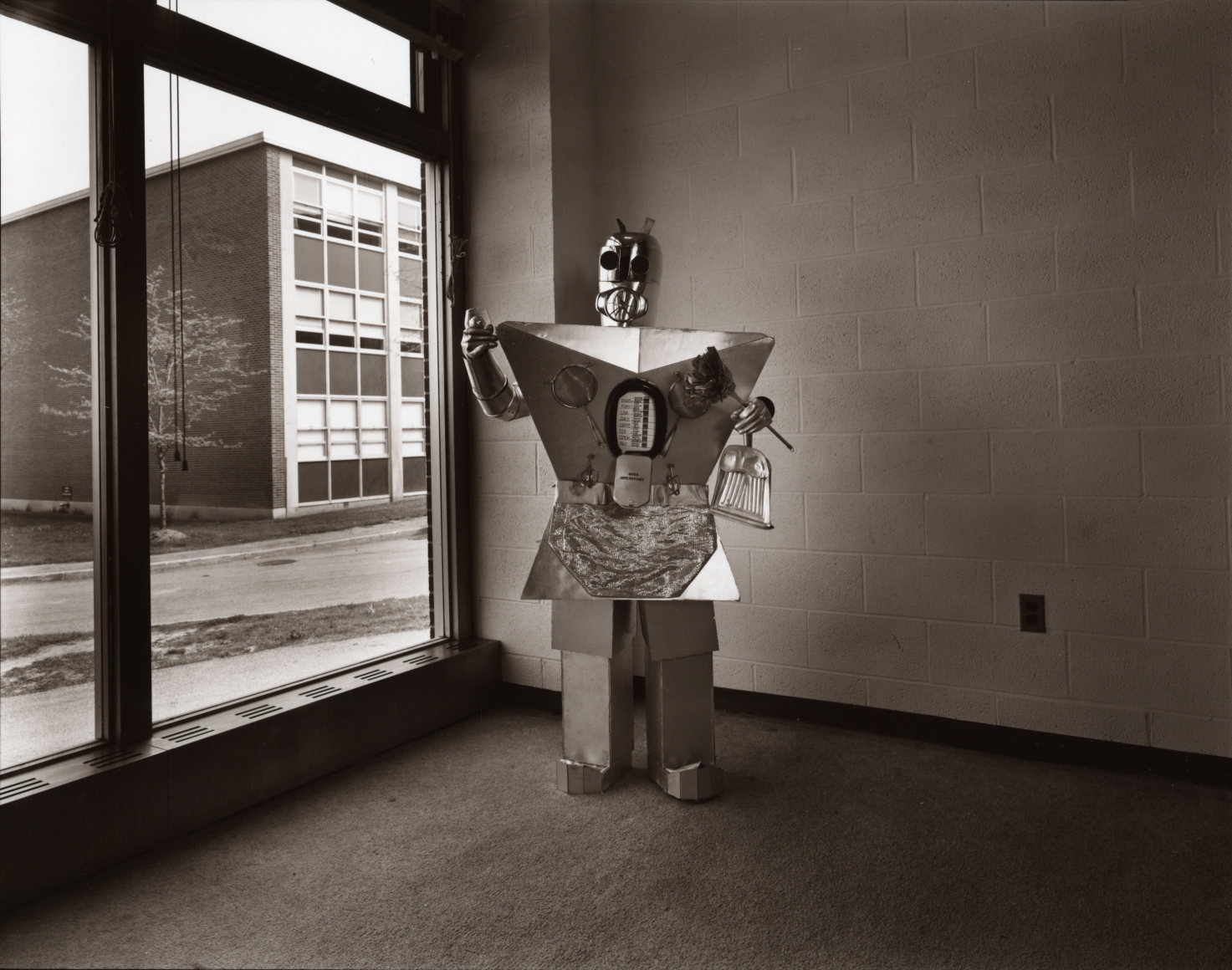 untitled (from the series, Uranium Robots), 1976, vintage gelatin silver print