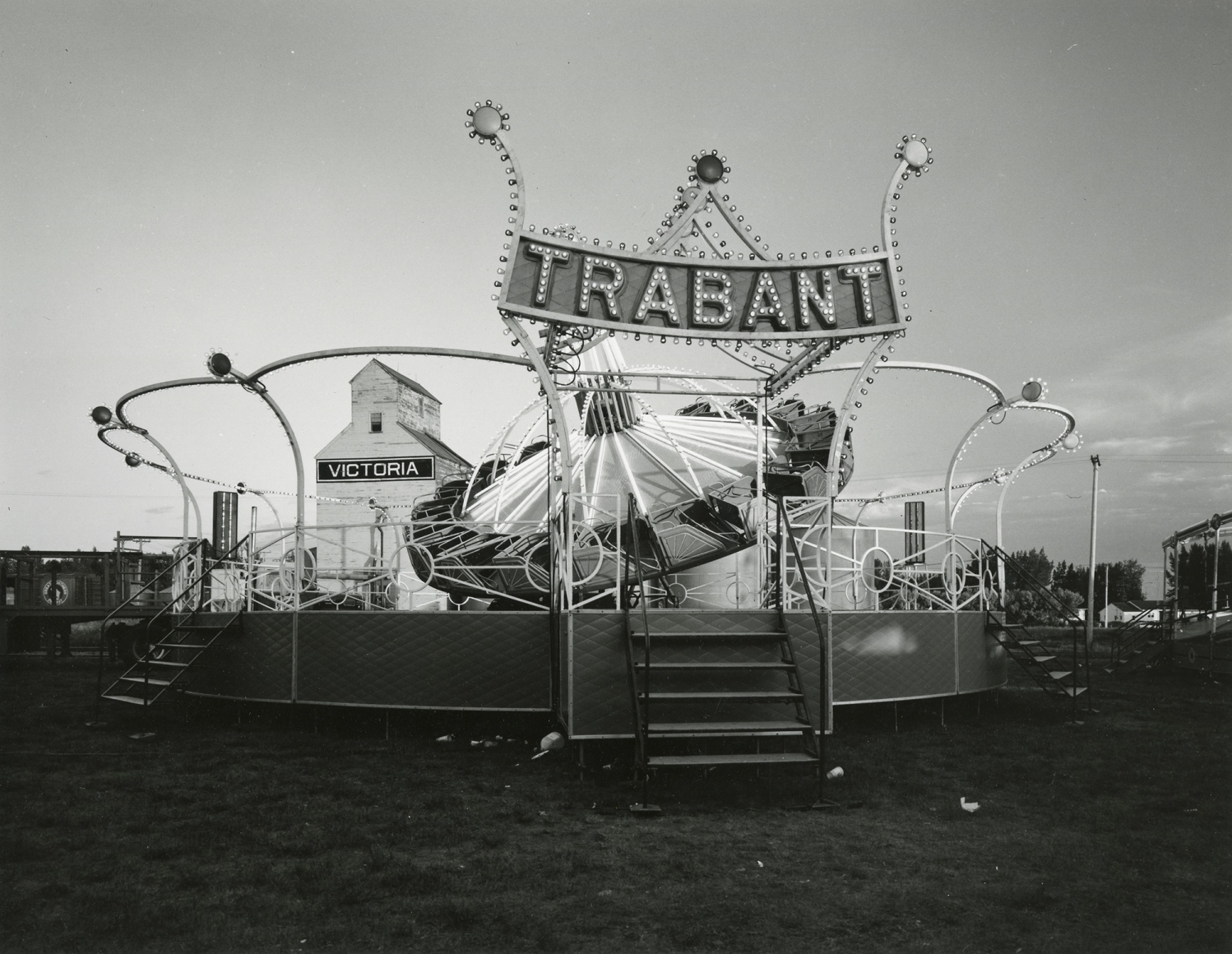 Trabant, Flaxton, North Dakota, 1977, vintage gelatin silver print