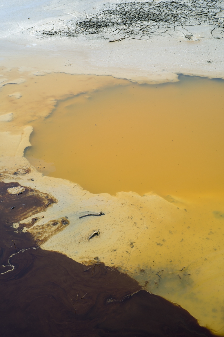 Fracking Pond: Ackerly, Texas. , from the series, Beneath the Dirt of Great Men