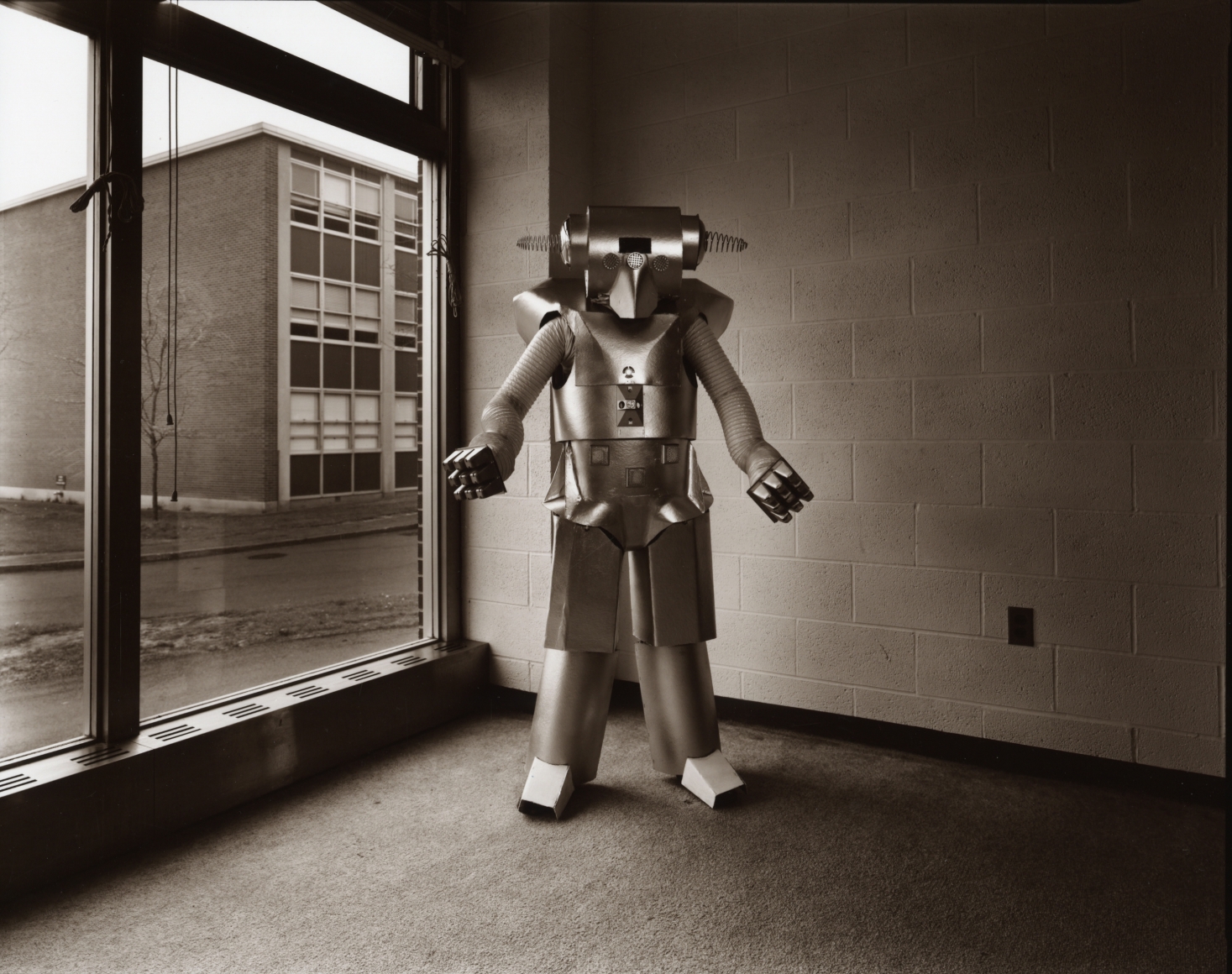 untitled (from the series, Uranium Robots), 1976, vintage gelatin silver print