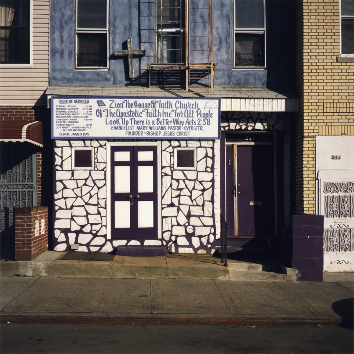 Zion the House of Faith Church of the Apostolic Faith Inc. for All People, Brooklyn, 2011
