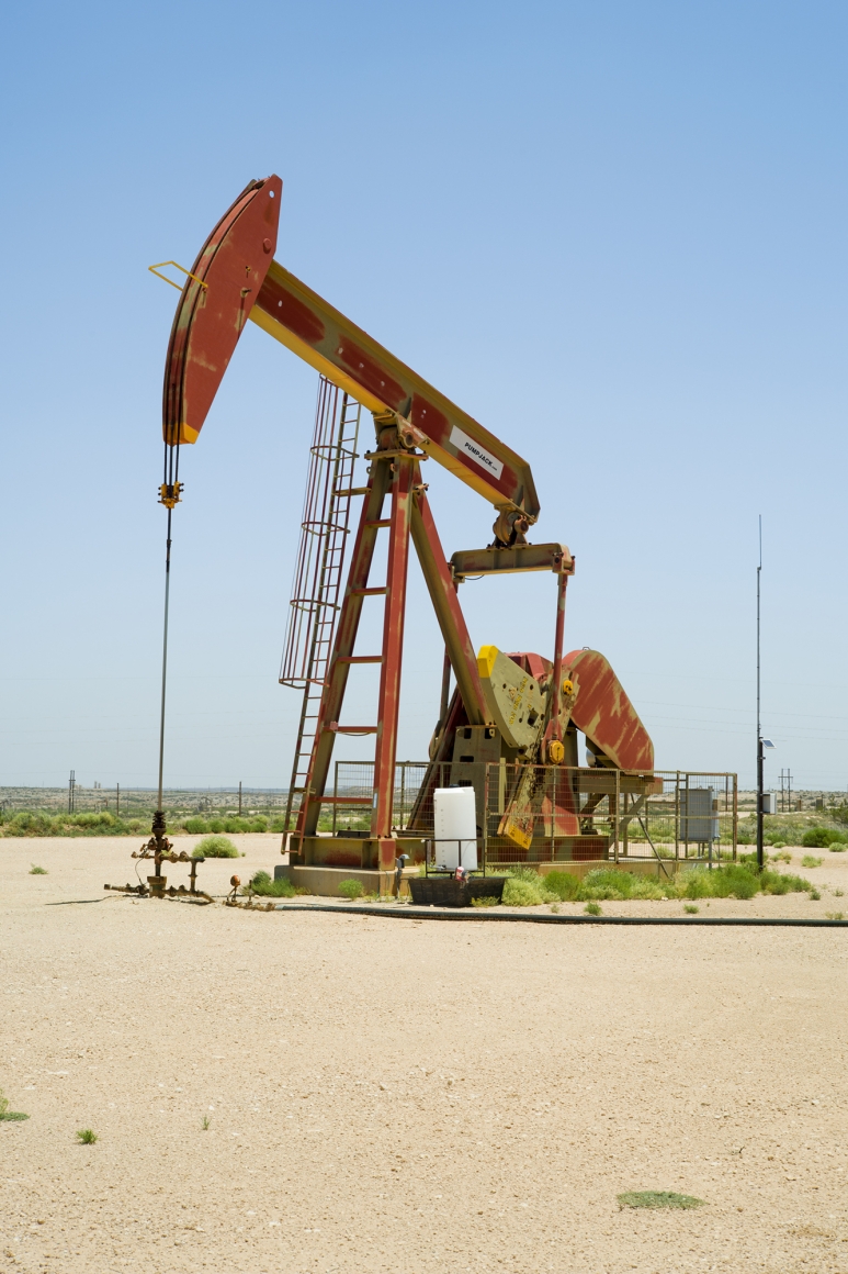 Oil Pump Jacks: Artesia, New Mexico, from the series, Beneath the Dirt of Great Men