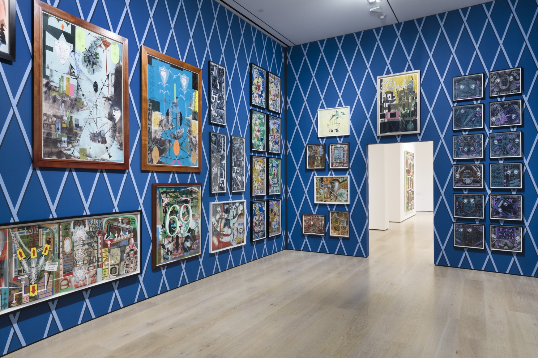 Lari Pittman: Declaration of Independence Installation View 22.