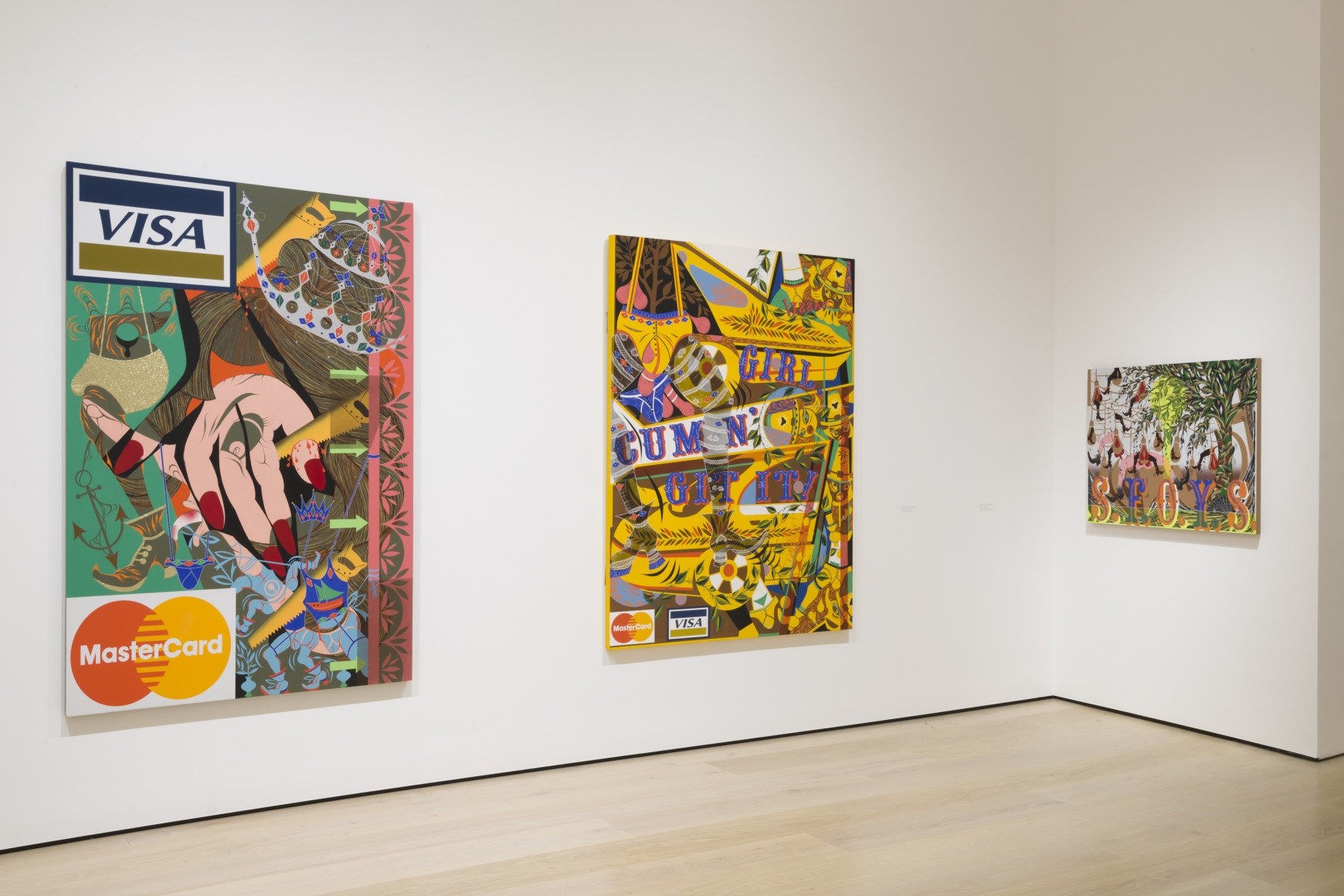 Lari Pittman: Declaration of Independence Installation View 18.