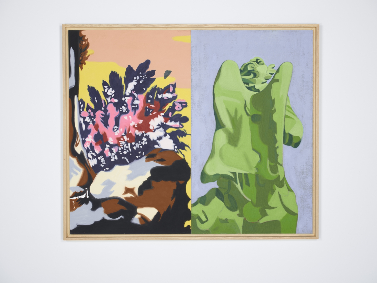DAVID SALLE Green Angel, 2001