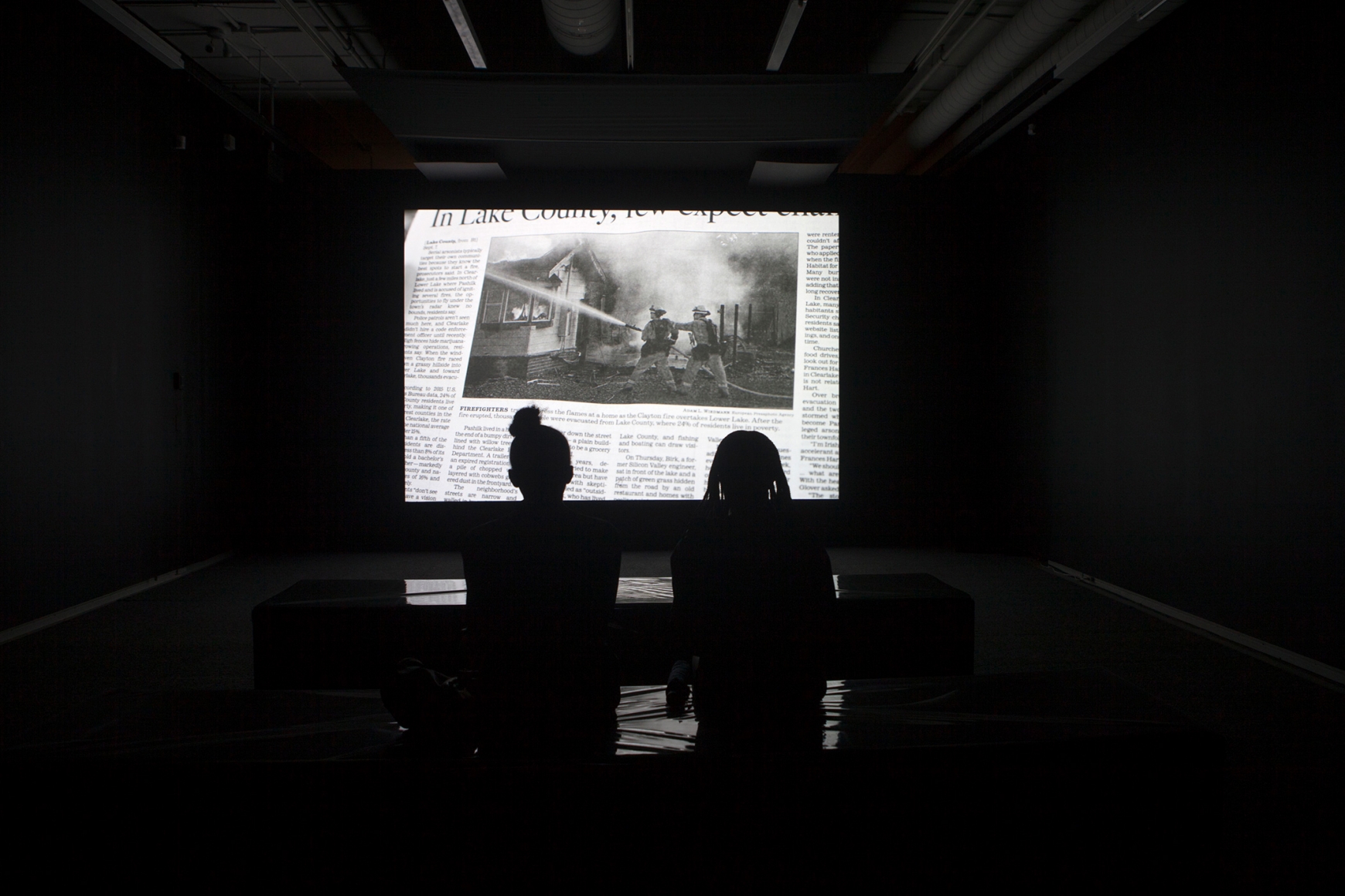 Catherine Opie: The Modernist, Installation view at the Plug In Institute of Contemporary Art, Winnipeg